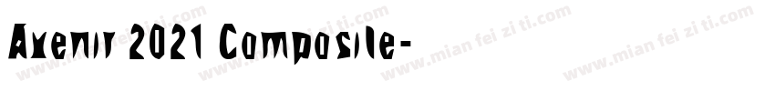 Avenir 2021 Composite字体转换